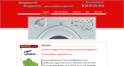 Desktop Screenshot of mosogepszerelobp.hu